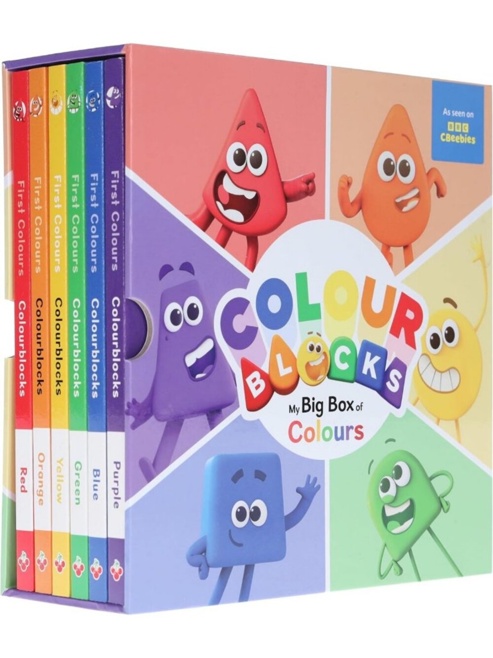 Vibrant 6-Book Colouring Set for Kids | Engaging Board Books Collection